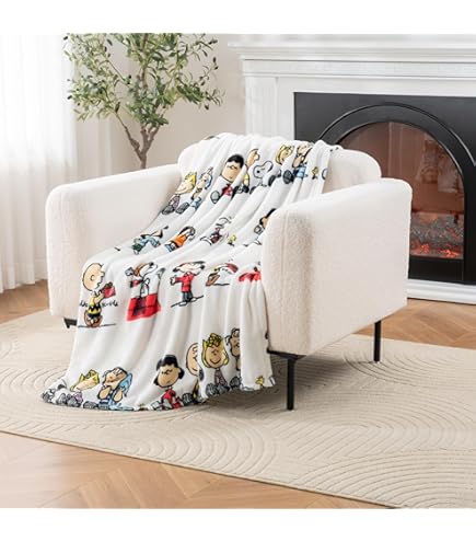 Amazon.com: INTIMO Peanuts Joe Cool Snoopy Woodstock Flag Plush